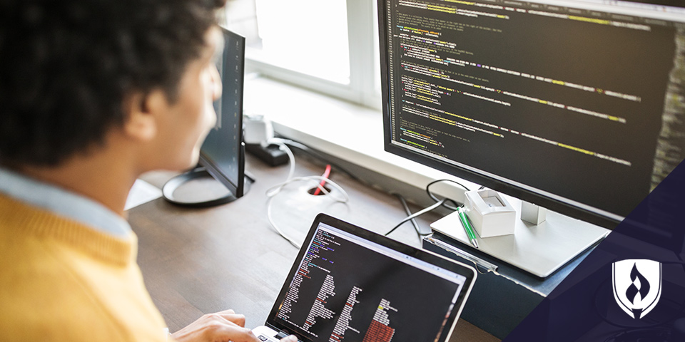 A Software Developer on duty